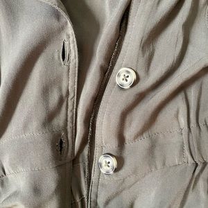 Olive green Wild Fable romper worn once